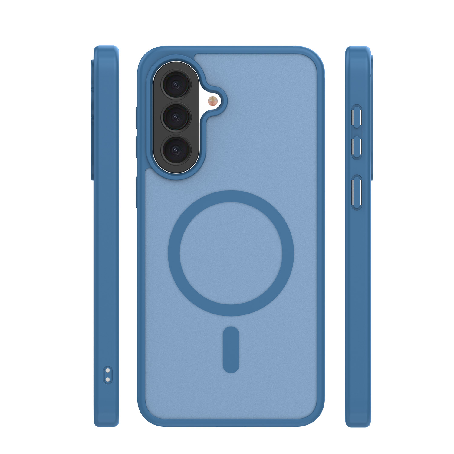 Nak�adka Mag Matt niebieska Samsung Galaxy A57 5G / 3