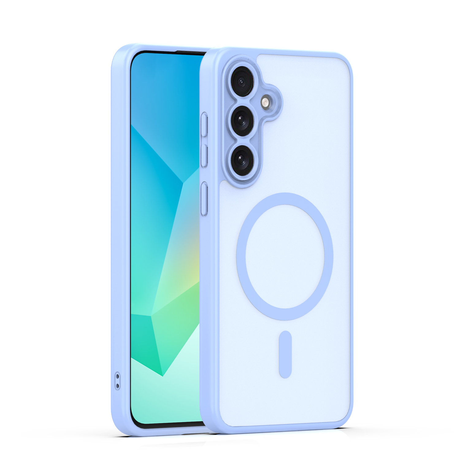 Nak�adka Mag Matt niebieska Samsung Galaxy A17 4G