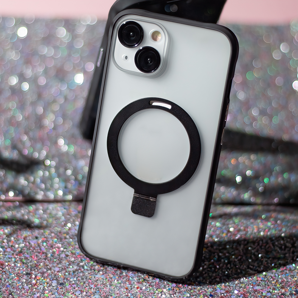 Nak�adka Mag Ring czarny Apple iPhone 14 Pro / 7