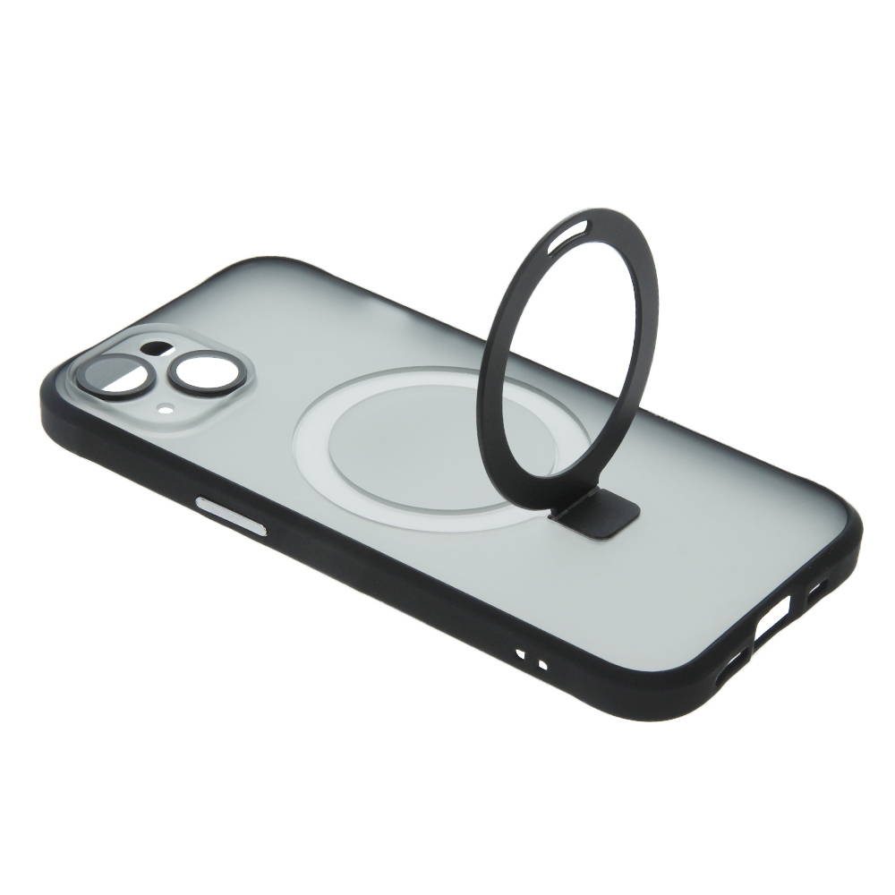 Nakadka Mag Ring czarny Apple iPhone 15 Pro Max / 3