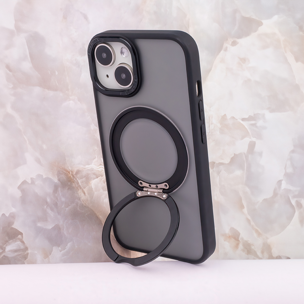 Nakadka Mag Ring Rotating czarny Apple iPhone 11 Pro Max / 7
