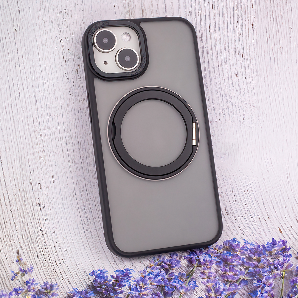 Nak�adka Mag Ring Rotating czarny Apple iPhone 11 Pro Max / 9