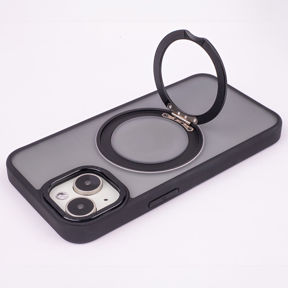 Nak�adka Mag Ring Rotating czarny Apple iPhone 16 / 5
