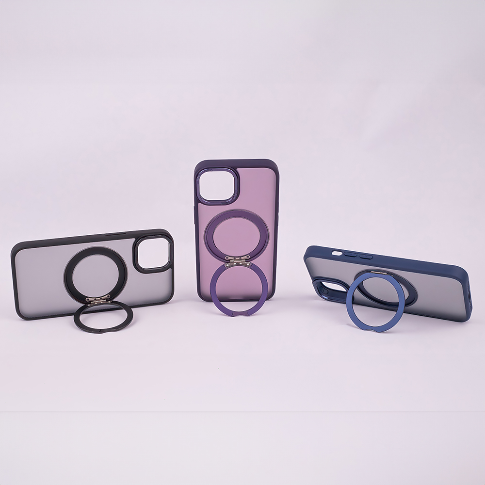 Nak�adka Mag Ring Rotating granatowy Apple iPhone 11 Pro Max / 12