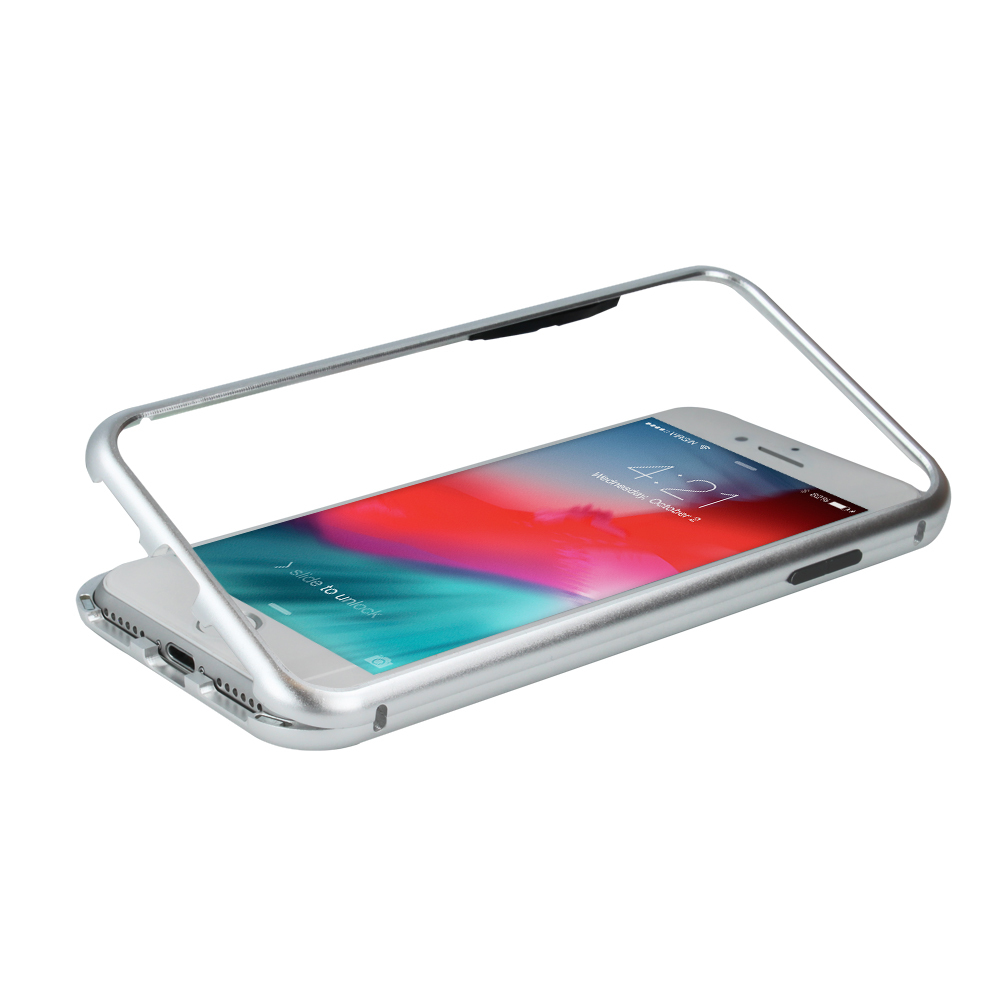 Nakadka Magnetic srebrna Apple iPhone 6s / 5