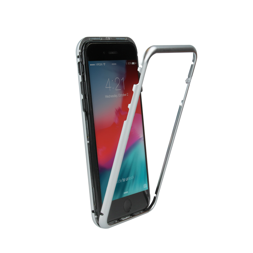 Nakadka Magnetic srebrna Apple iPhone 6s / 6