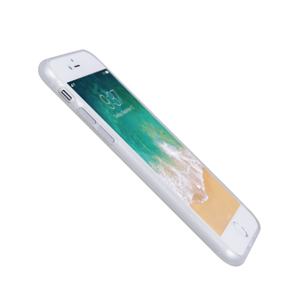 Nak�adka Matt Frame TPU transparentna Apple iPhone 6 Plus / 4