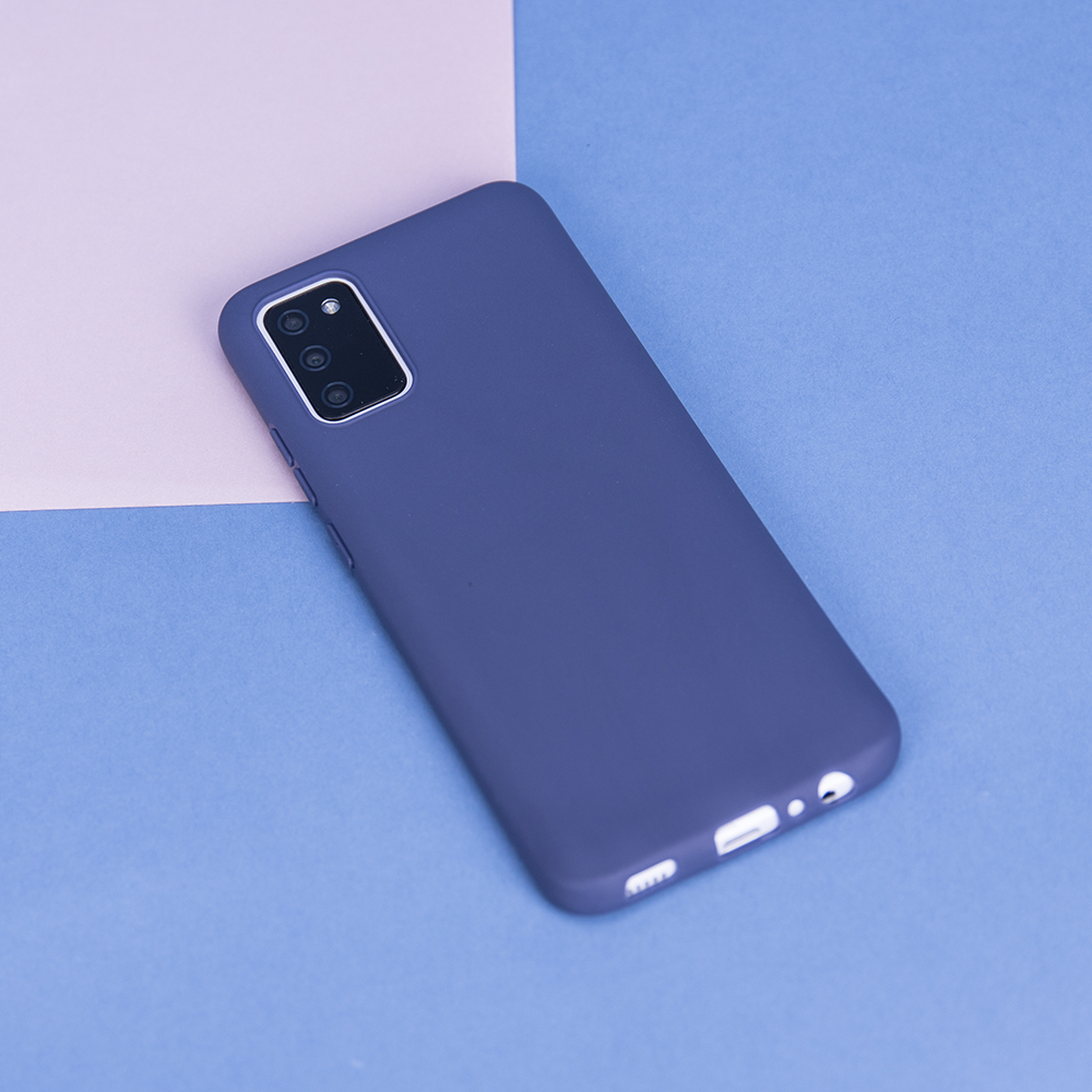 Nak�adka Matt TPU niebieska Oppo A6 5G / 7