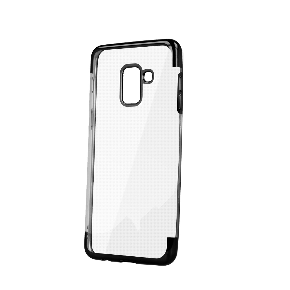 Nakadka Plating Soft TPU czarna Samsung Galaxy J4 (2018) / 2