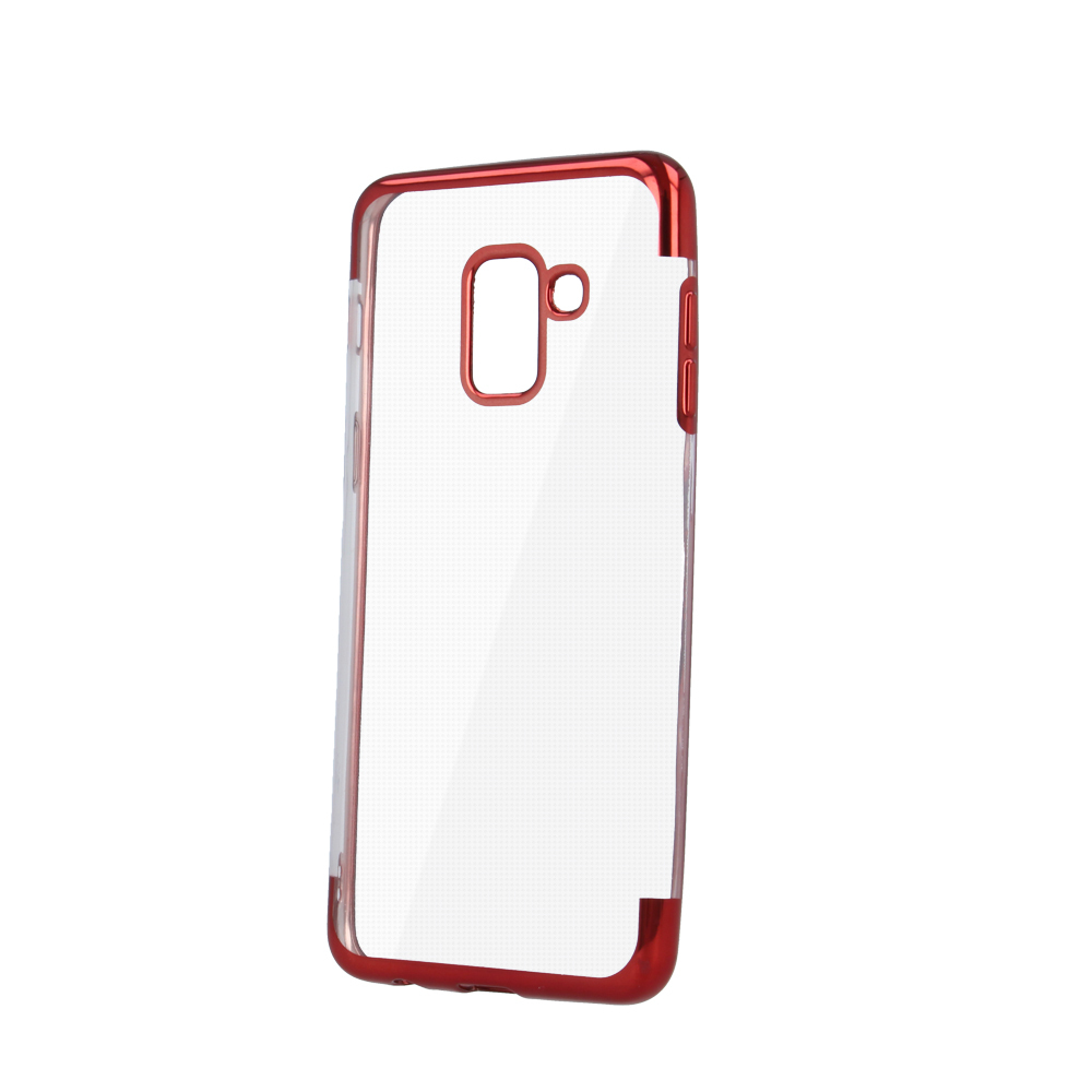 Nak�adka Plating Soft TPU czerwona Samsung Galaxy J4 (2018) / 2