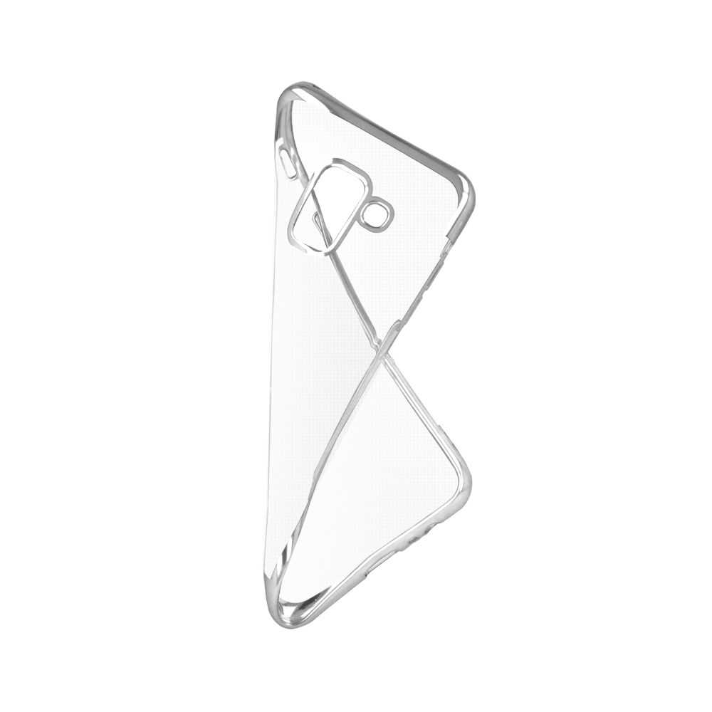 Nakadka Plating Soft TPU srebrna Xiaomi Redmi 6 / 3