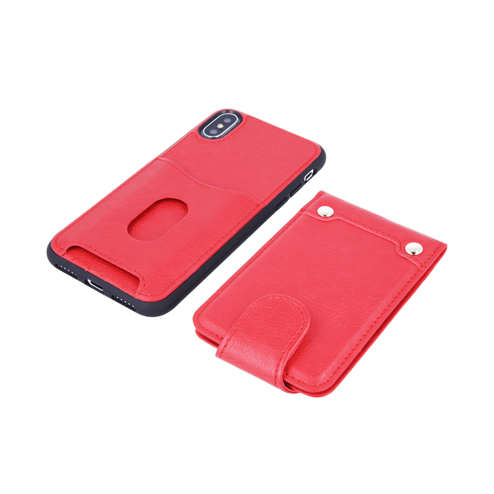Nakadka Pocket case czerwona Samsung Galaxy A6 Plus (2018) / 4