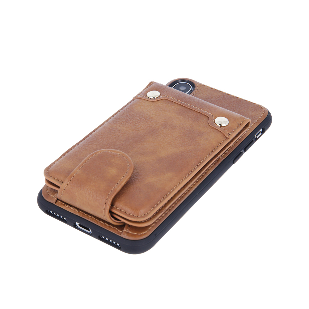 Nakadka Pocket case brzowa Samsung Galaxy S7 G930 / 3