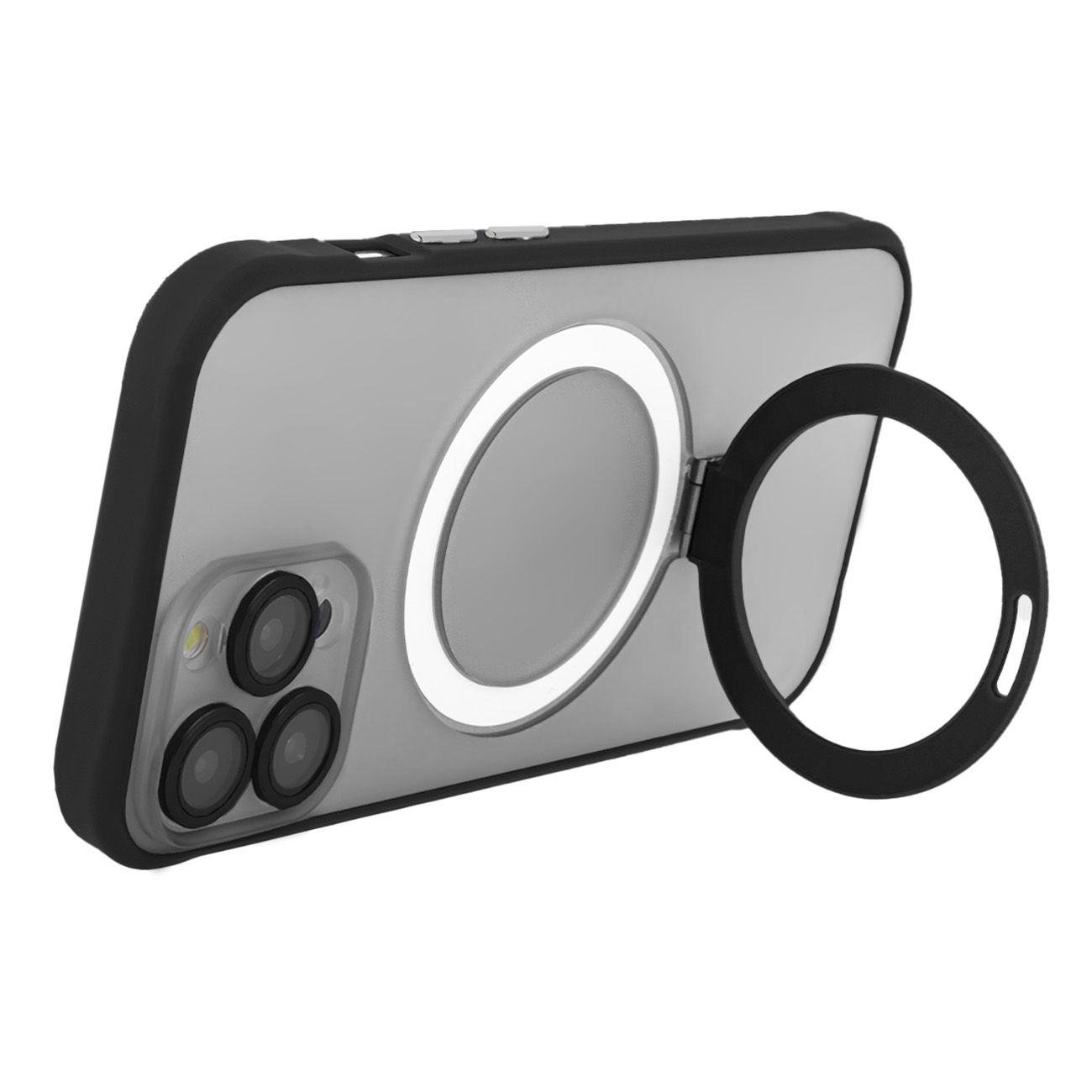 Nak�adka Ring Secure Mag czarny Apple iPhone 15 Plus / 3