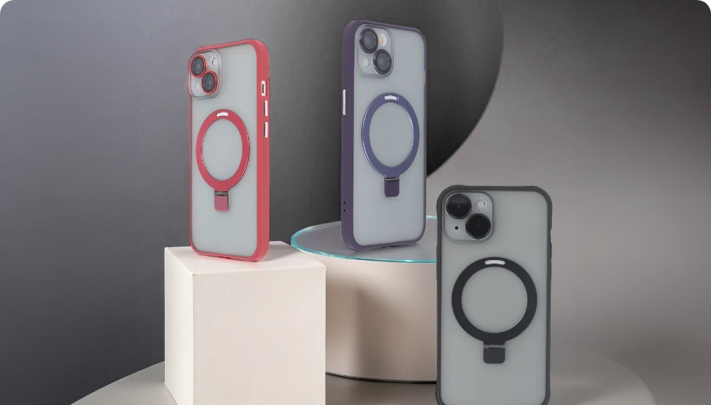 Nak�adka Ring Secure Mag czerwony Apple iPhone 14 Pro / 5