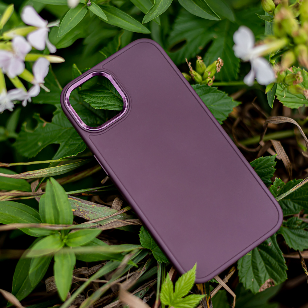 Nak�adka Satin burgundowa Apple iPhone 14 Max / 6