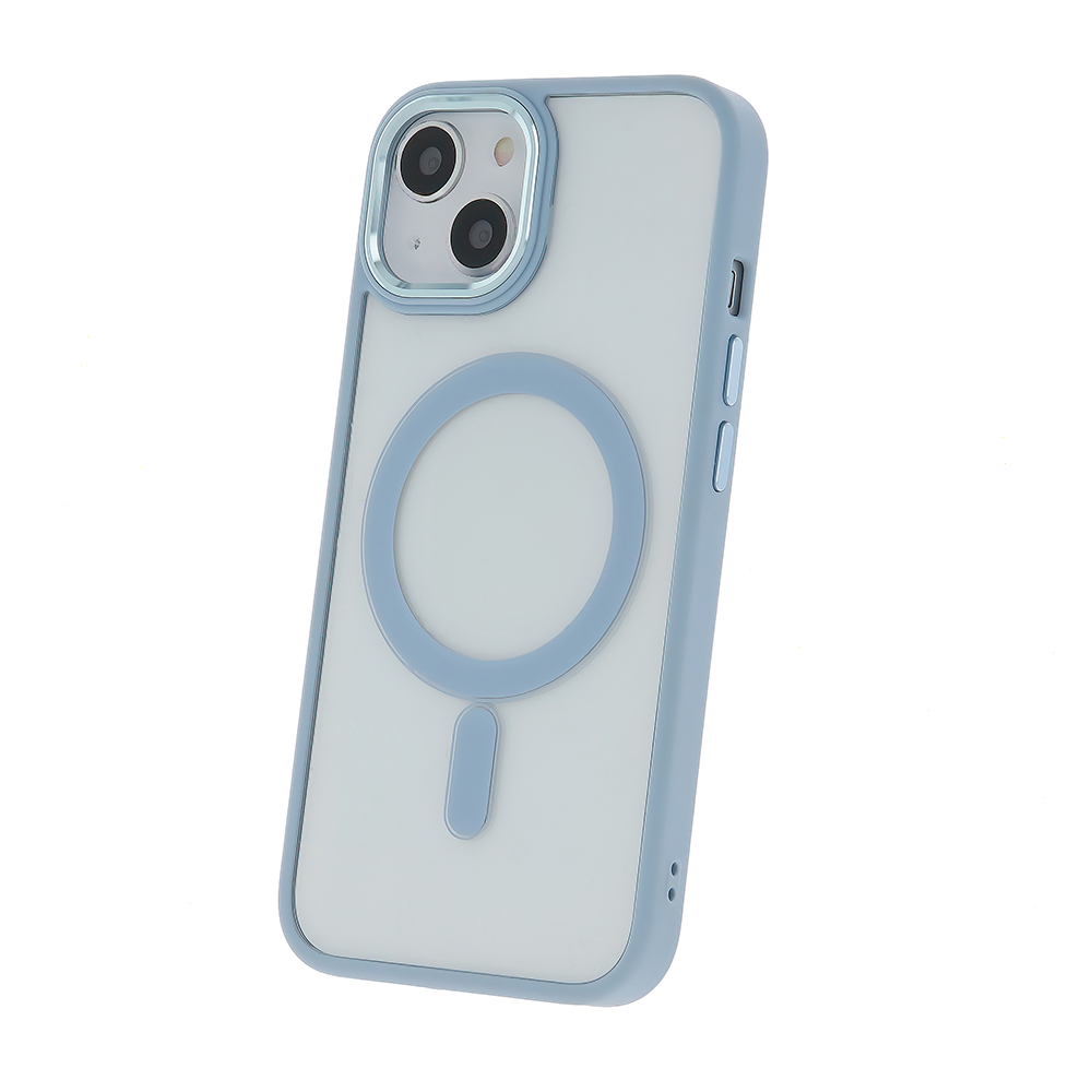 Nakadka Satin Clear Mag niebieska Apple iPhone 14 Pro Max / 2