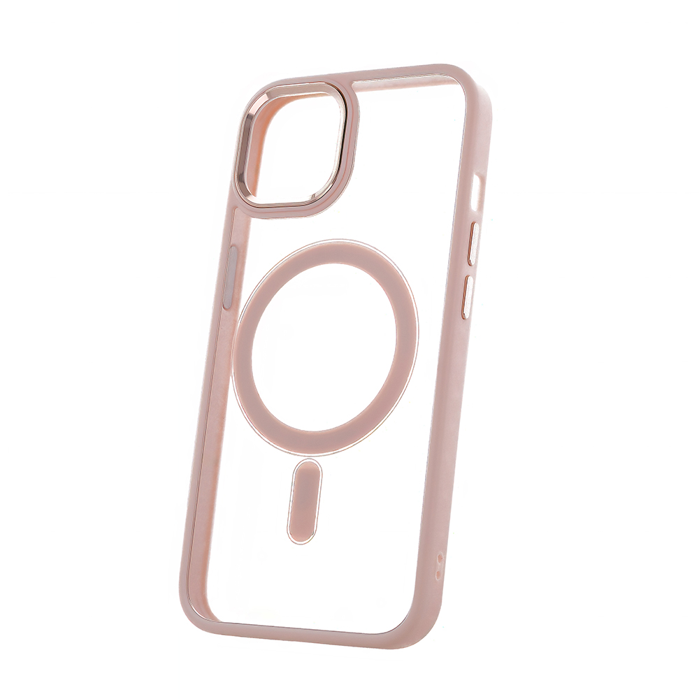 Nakładka Satin Clear Mag różowa Apple iPhone 14 Max Nakładka Satin Clear Mag różowa Apple iPhone 14 Max