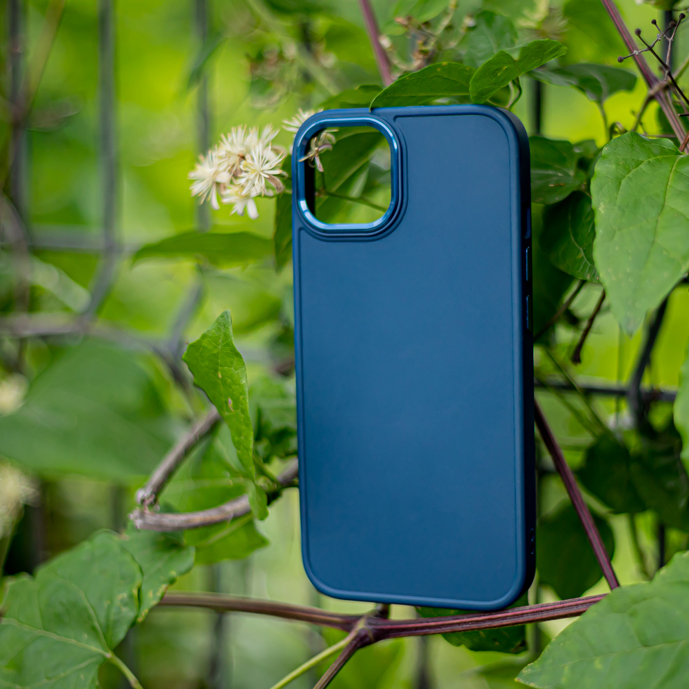 Nak�adka Satin niebieska Apple iPhone 13 / 5