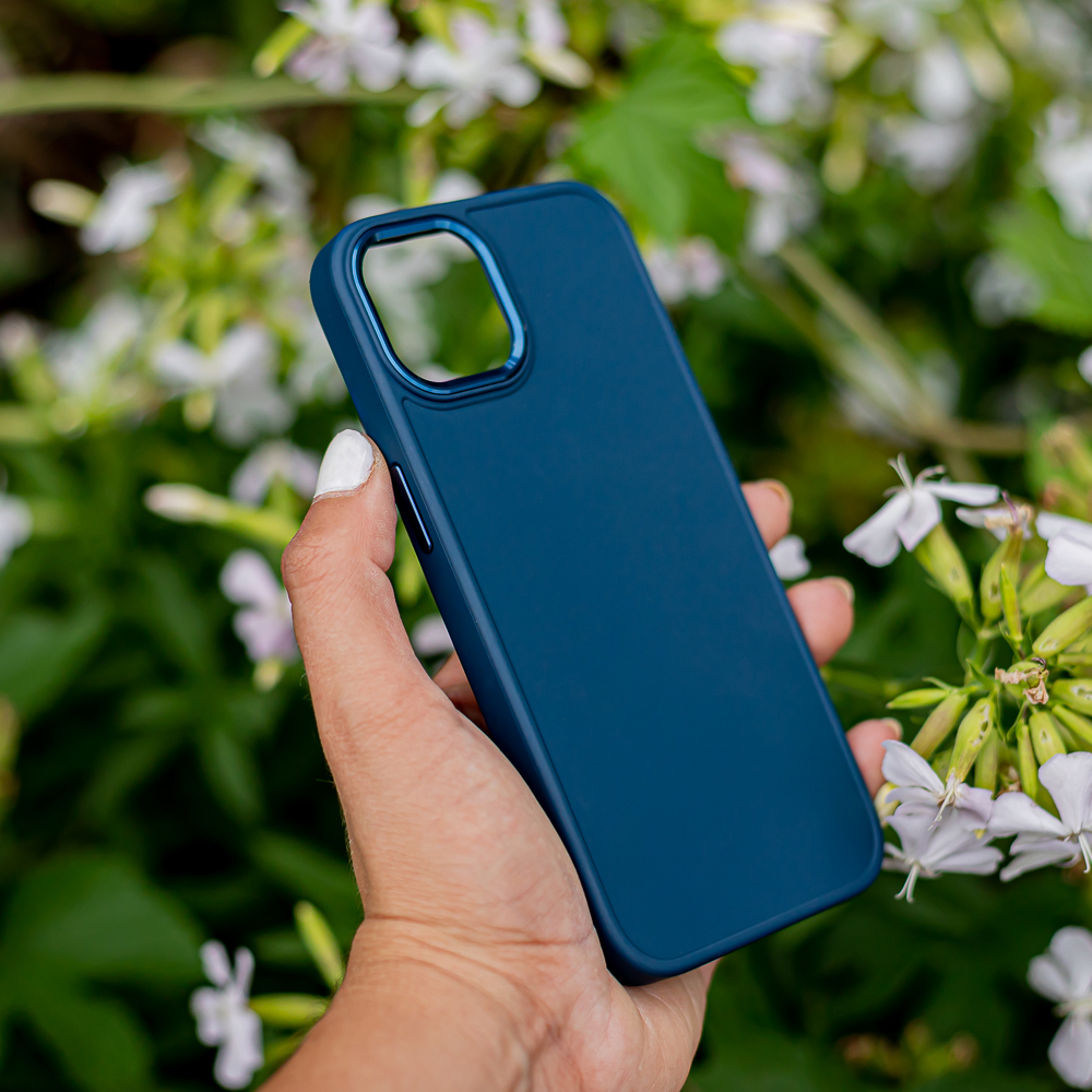 Nak�adka Satin niebieska Apple iPhone 13 / 7