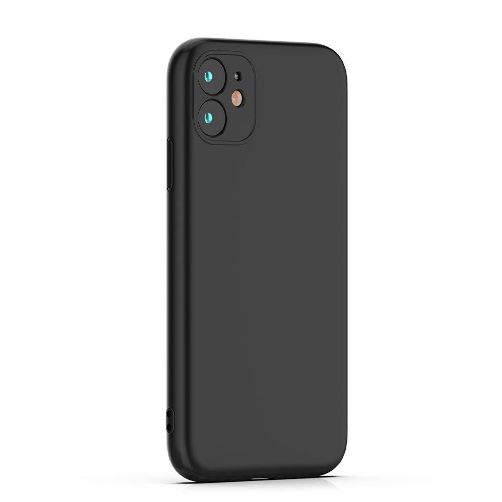 Nak�adka Silicon czarny Oppo Reno 15F / 2