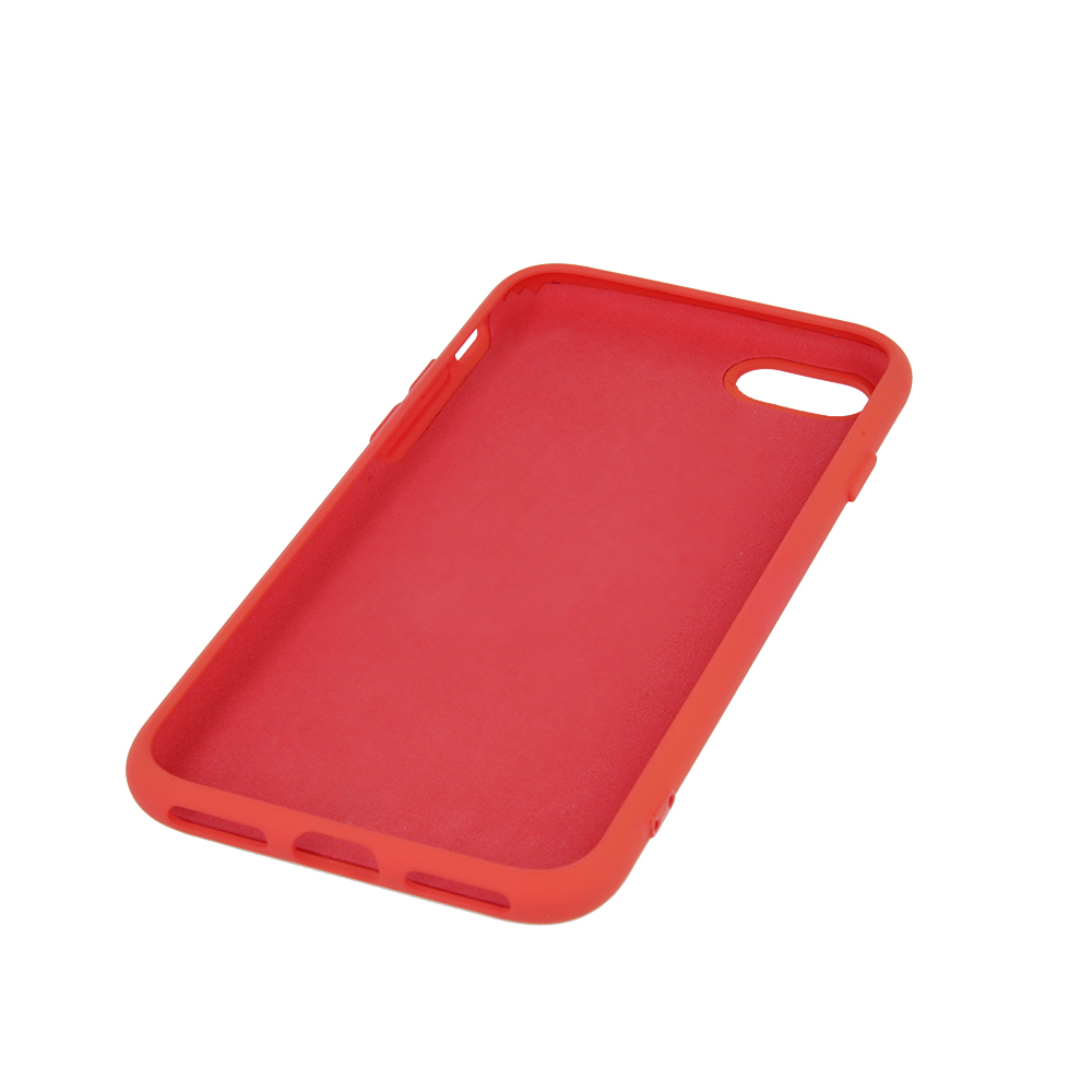 Nakadka Silicon czerwona Apple iPhone SE 2020 / 3