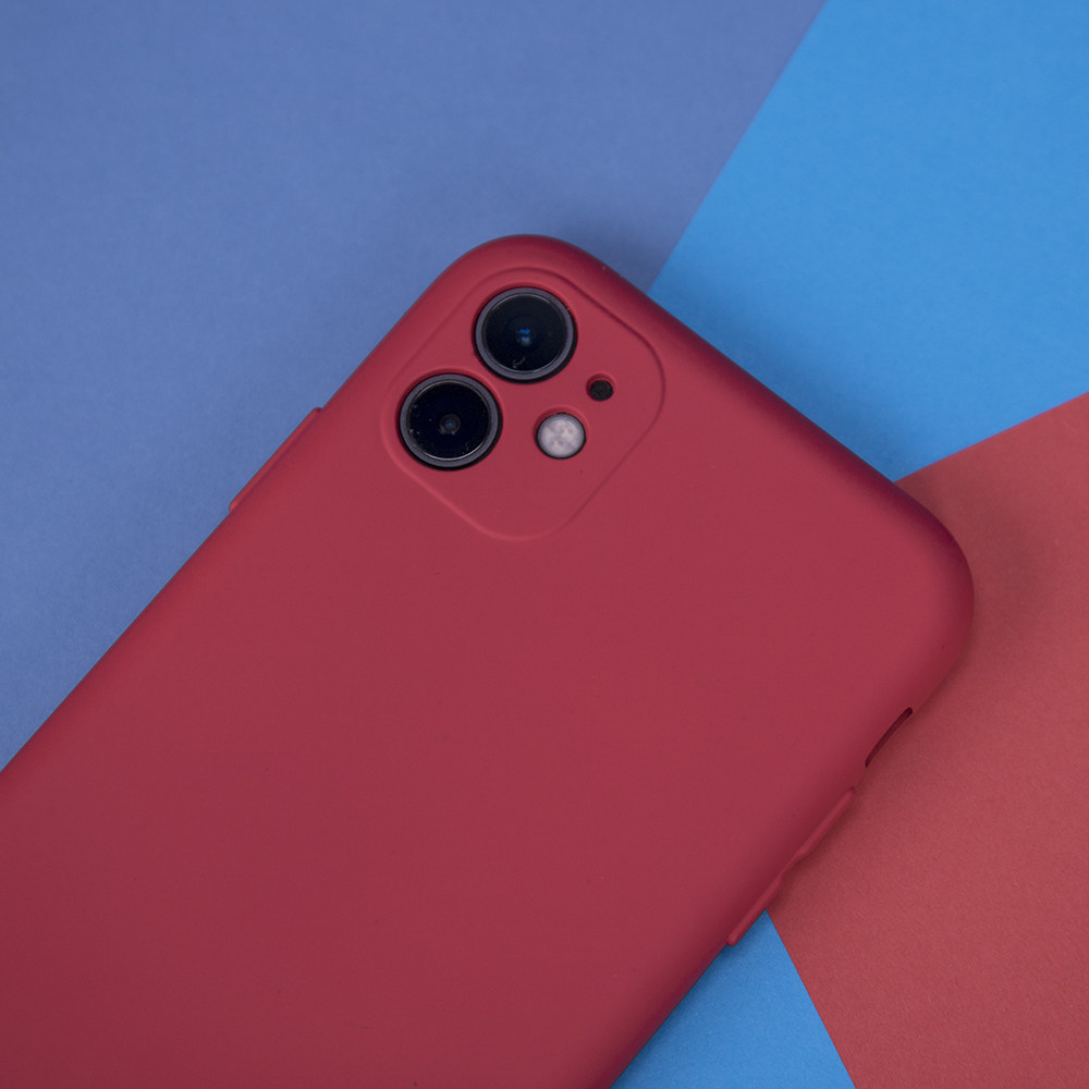 Nakadka Silicon czerwona Xiaomi Redmi Note 10 4G / 6