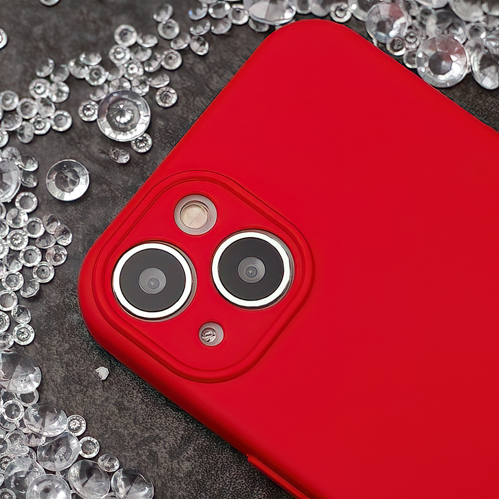 Nakadka Silicon czerwony Xiaomi Redmi A3 4G (global) / 8