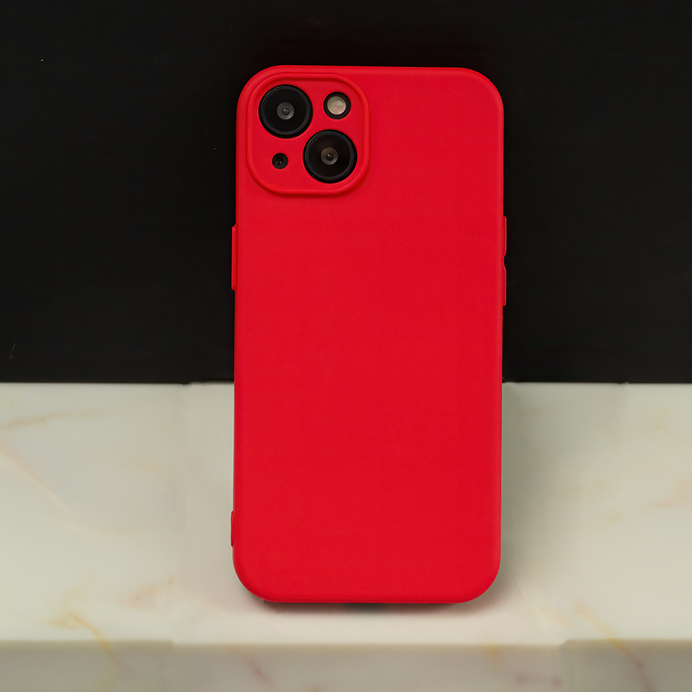 Nak�adka Silicon czerwony Honor 600 Pro / 7