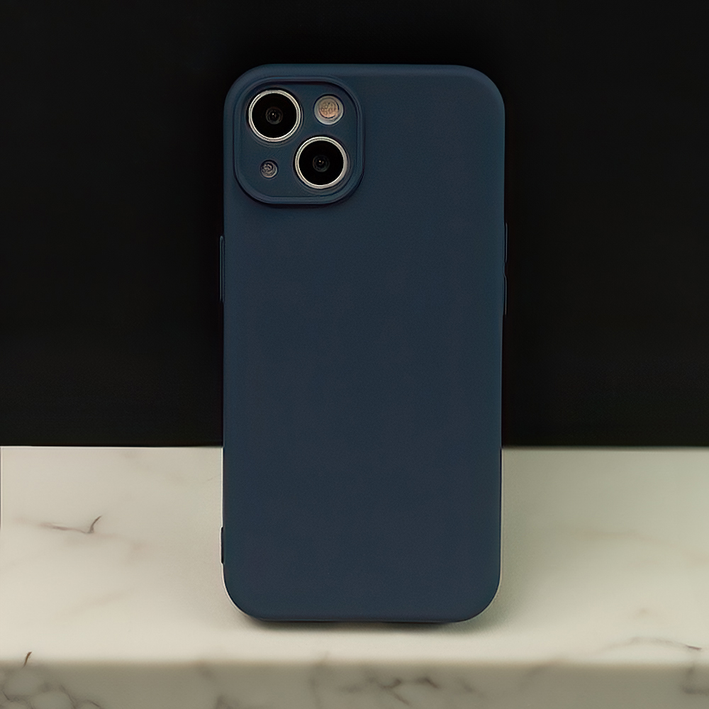 Nakadka Silicon niebieska Motorola Moto G Play / 9