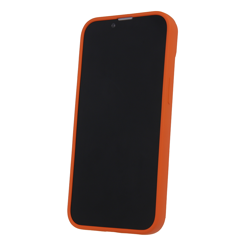 Nakadka Silicon pomaraczowy Apple iPhone 12 Pro (6.1 cali) / 7