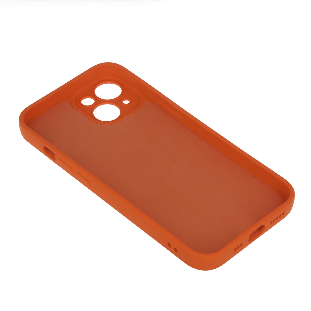Nakadka Silicon pomaraczowy Apple iPhone 12 Pro (6.1 cali) / 8