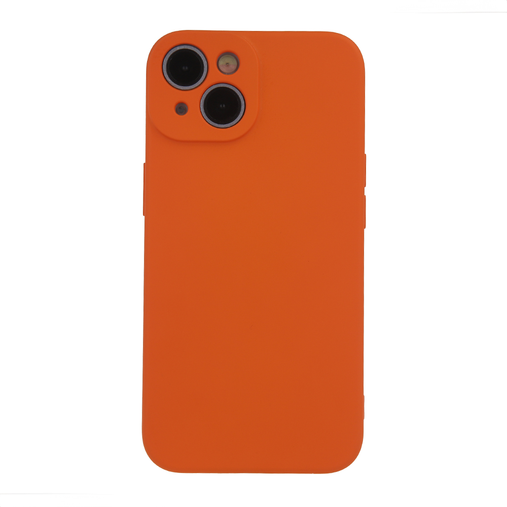 Nakadka Silicon pomaraczowy Motorola Moto G34 5G / 4