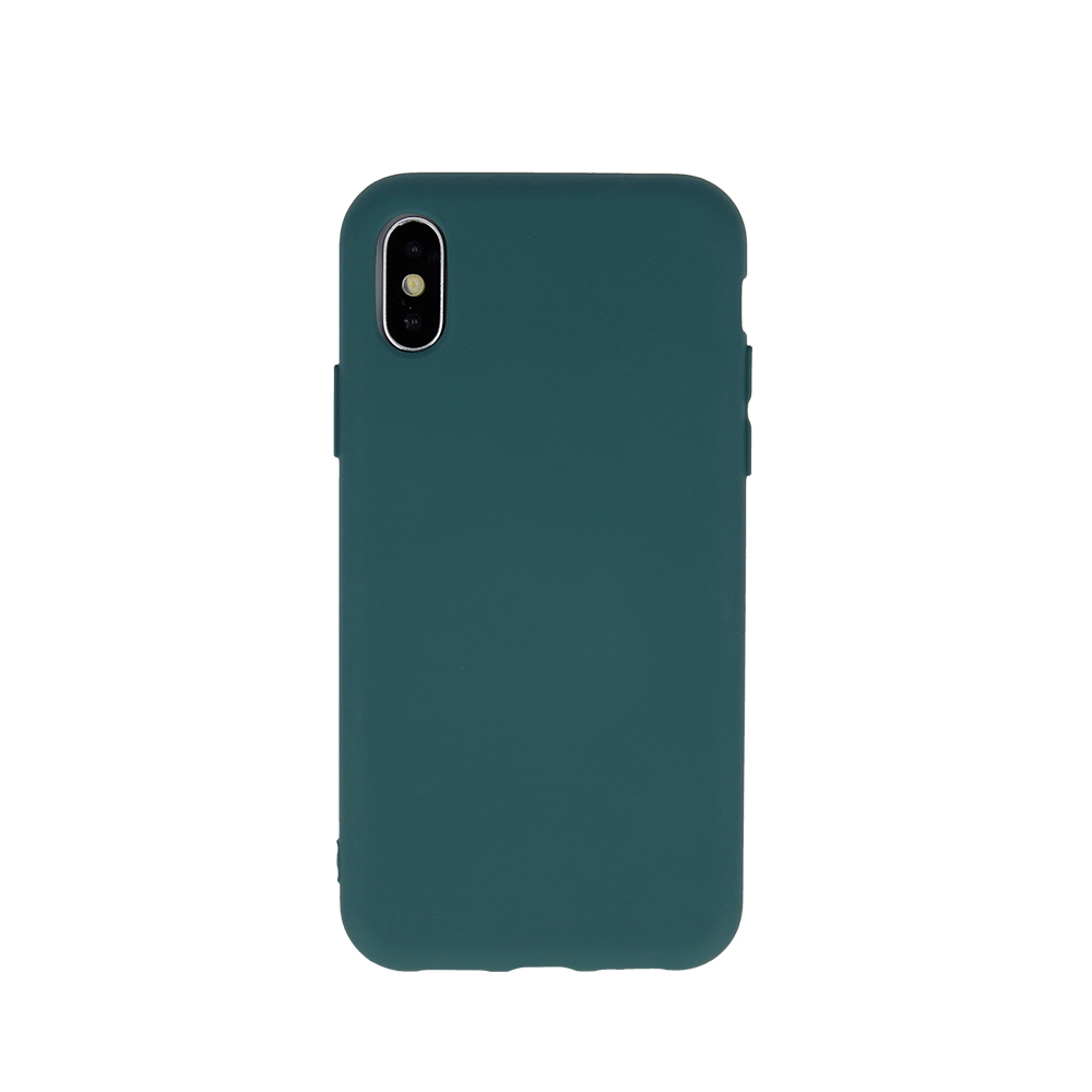 Nakadka Silicon zielony las Apple iPhone SE 2020