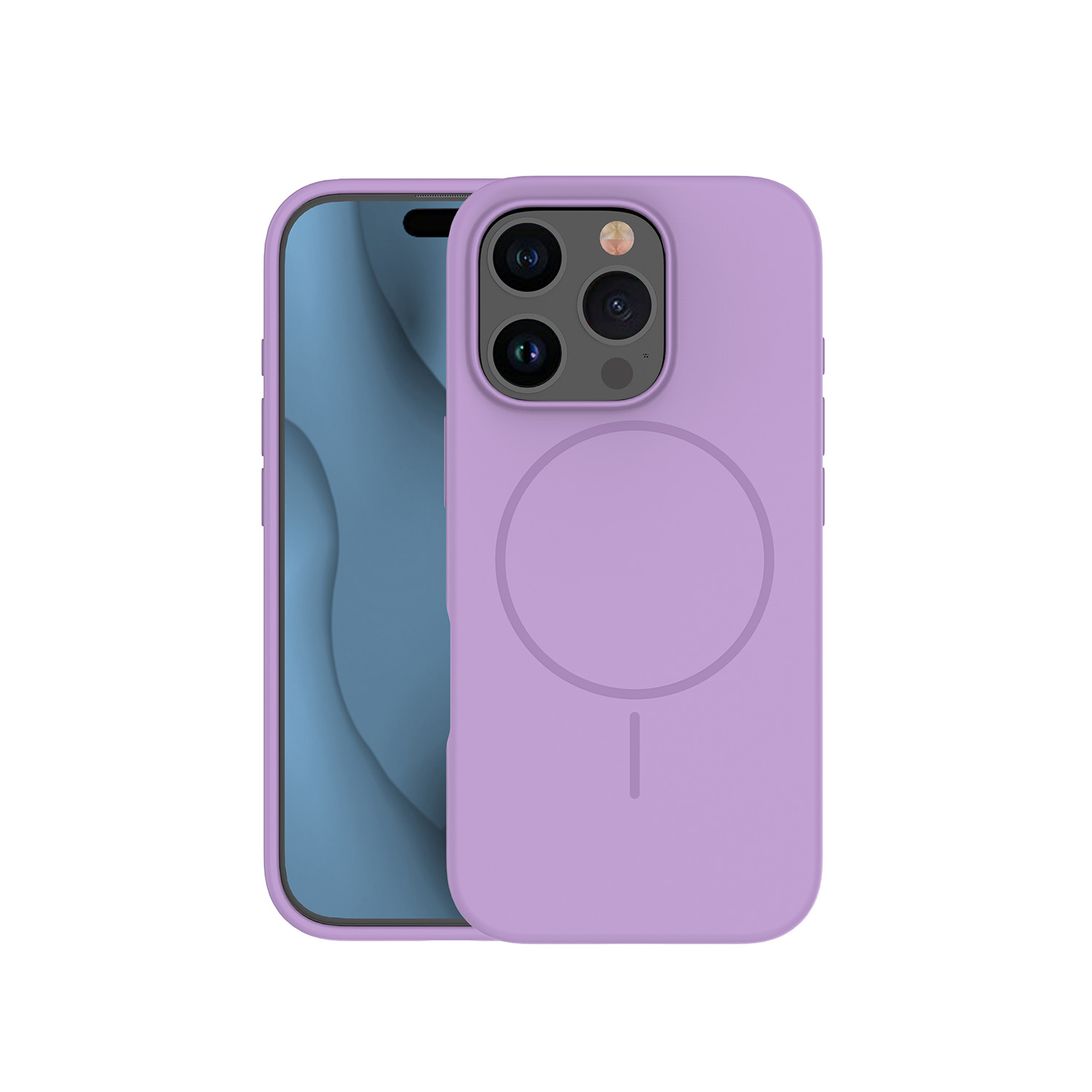 Nak�adka Silicone Thin Mag bordowy Apple iPhone 17 Pro Max