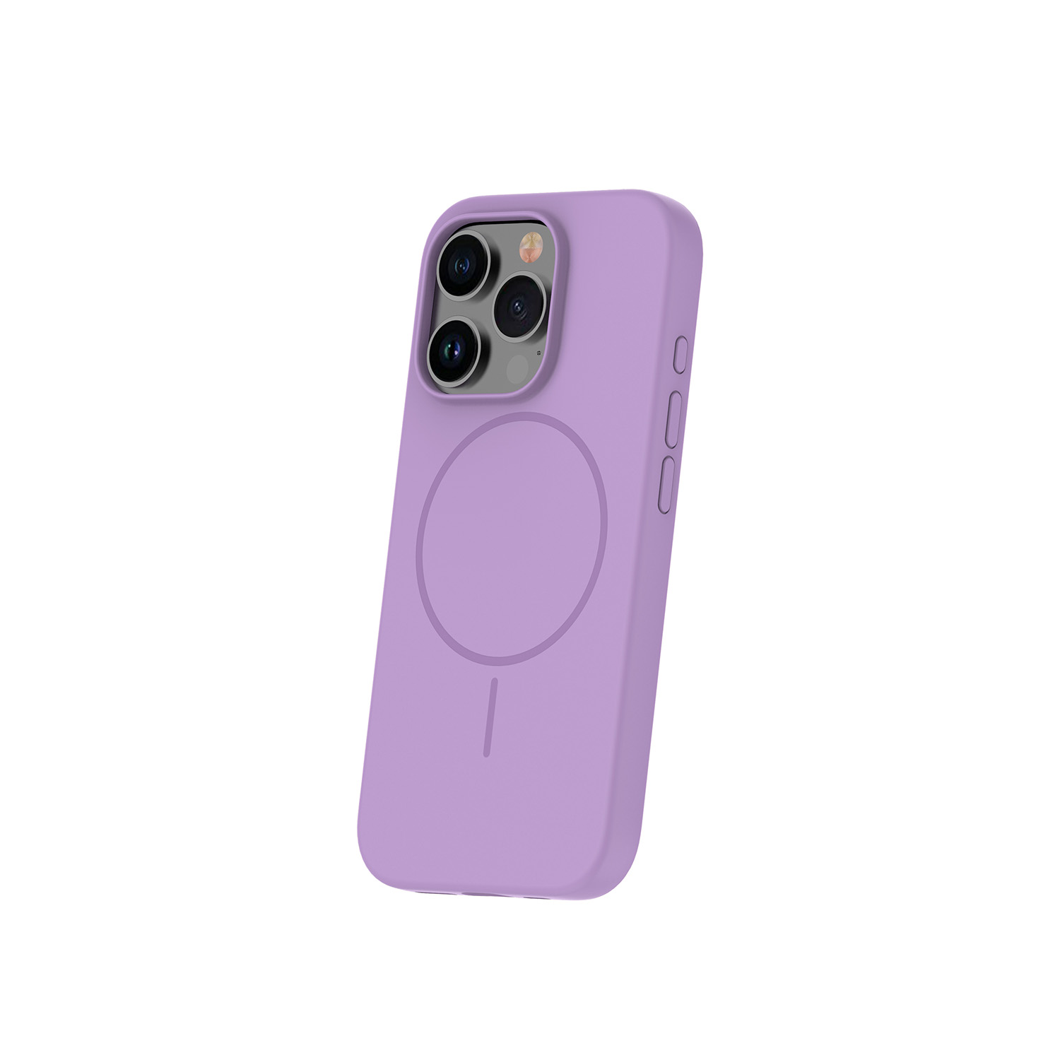 Nak�adka Silicone Thin Mag fioletowy Apple iPhone 17 Air / 2