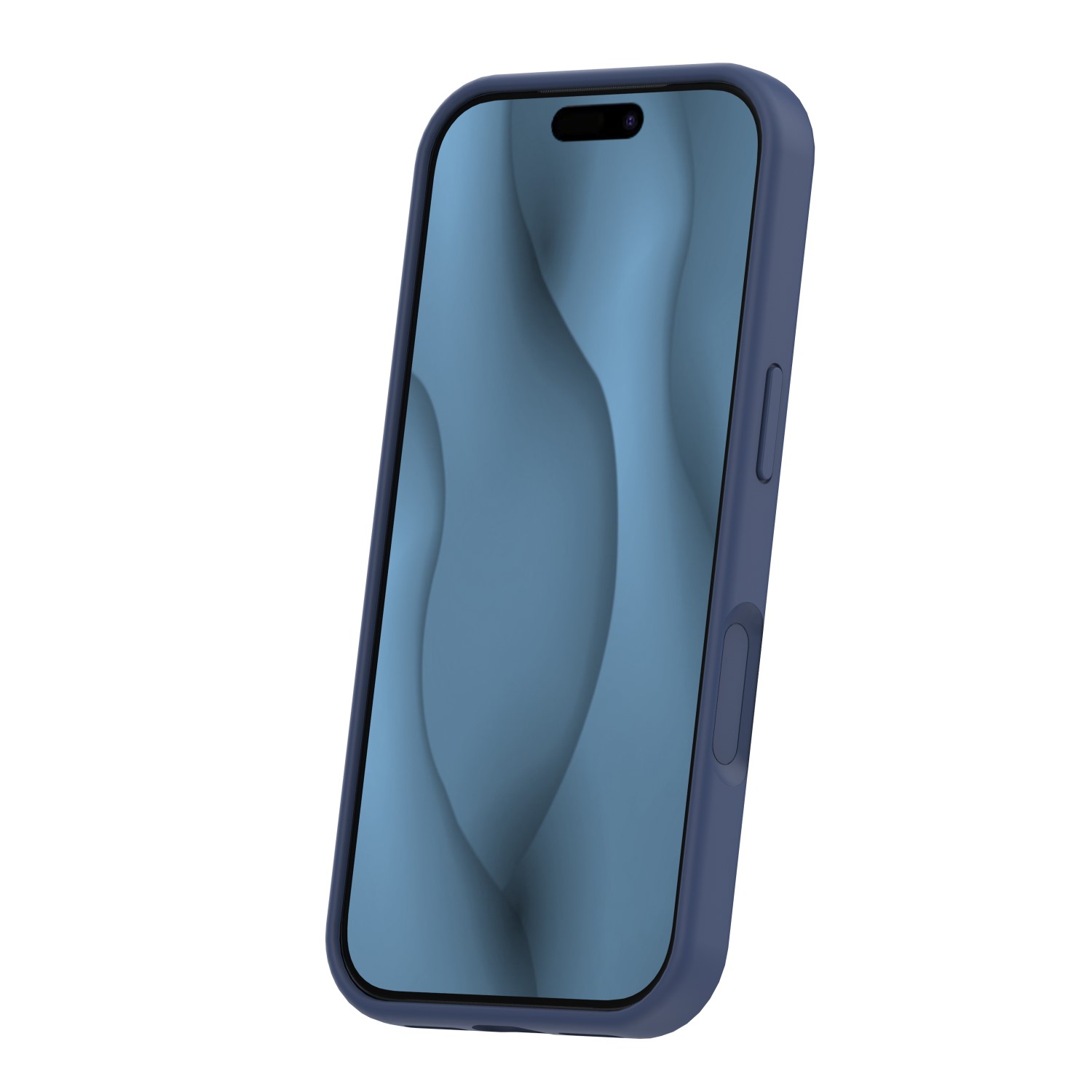 Nak�adka Silicone Thin Mag niebieska Apple iPhone 17 Pro Max / 2