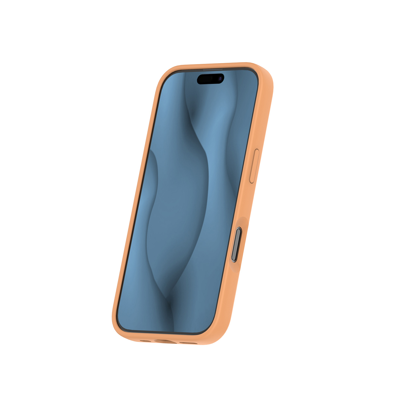 Nak�adka Silicone Thin Mag pomara�czowy Apple iPhone 17 Pro / 3