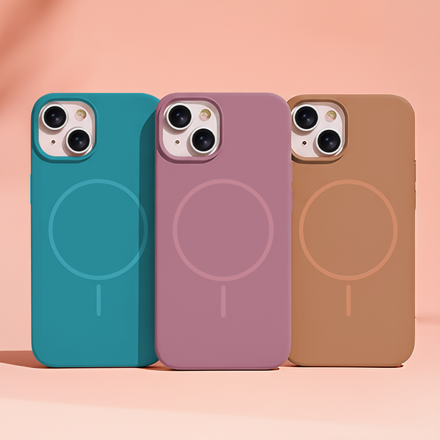 Nak�adka Silicone Thin Mag r�any Apple iPhone 17 / 7