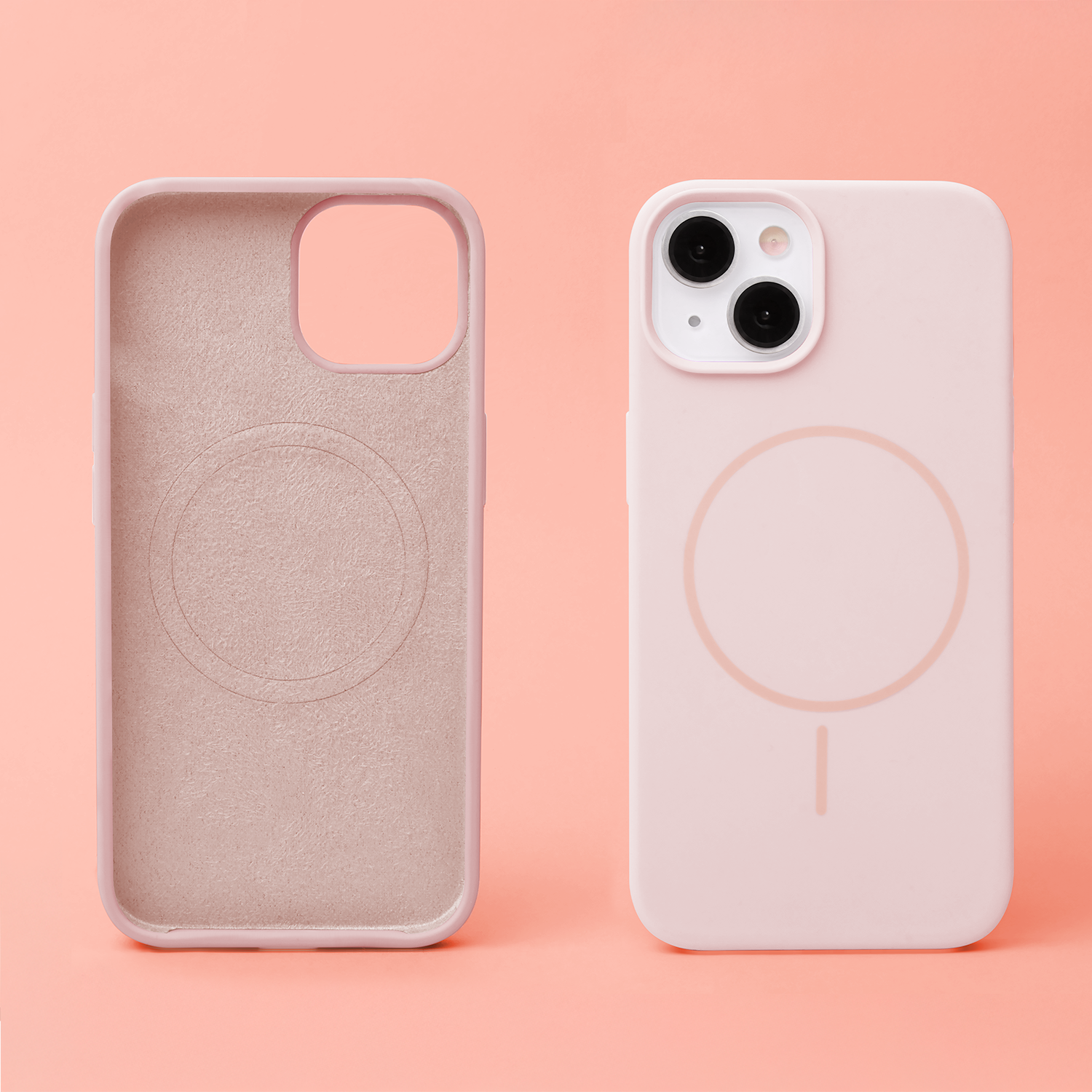 Nak�adka Silicone Thin Mag r�owa Apple iPhone 13 Pro / 2