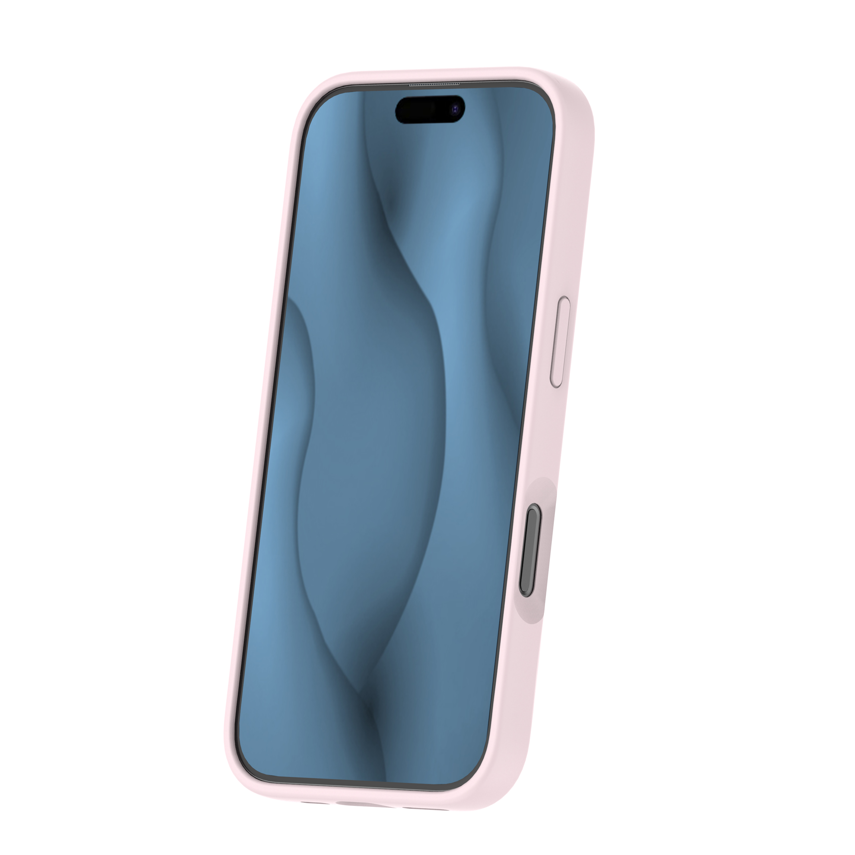 Nak�adka Silicone Thin Mag r�owa Apple iPhone 15 Pro Max / 5