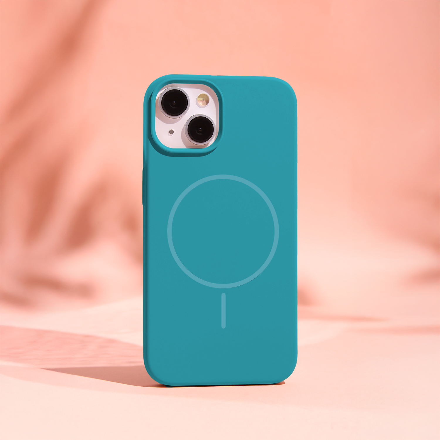 Nak�adka Silicone Thin Mag turkus Apple iPhone 15 Pro / 5