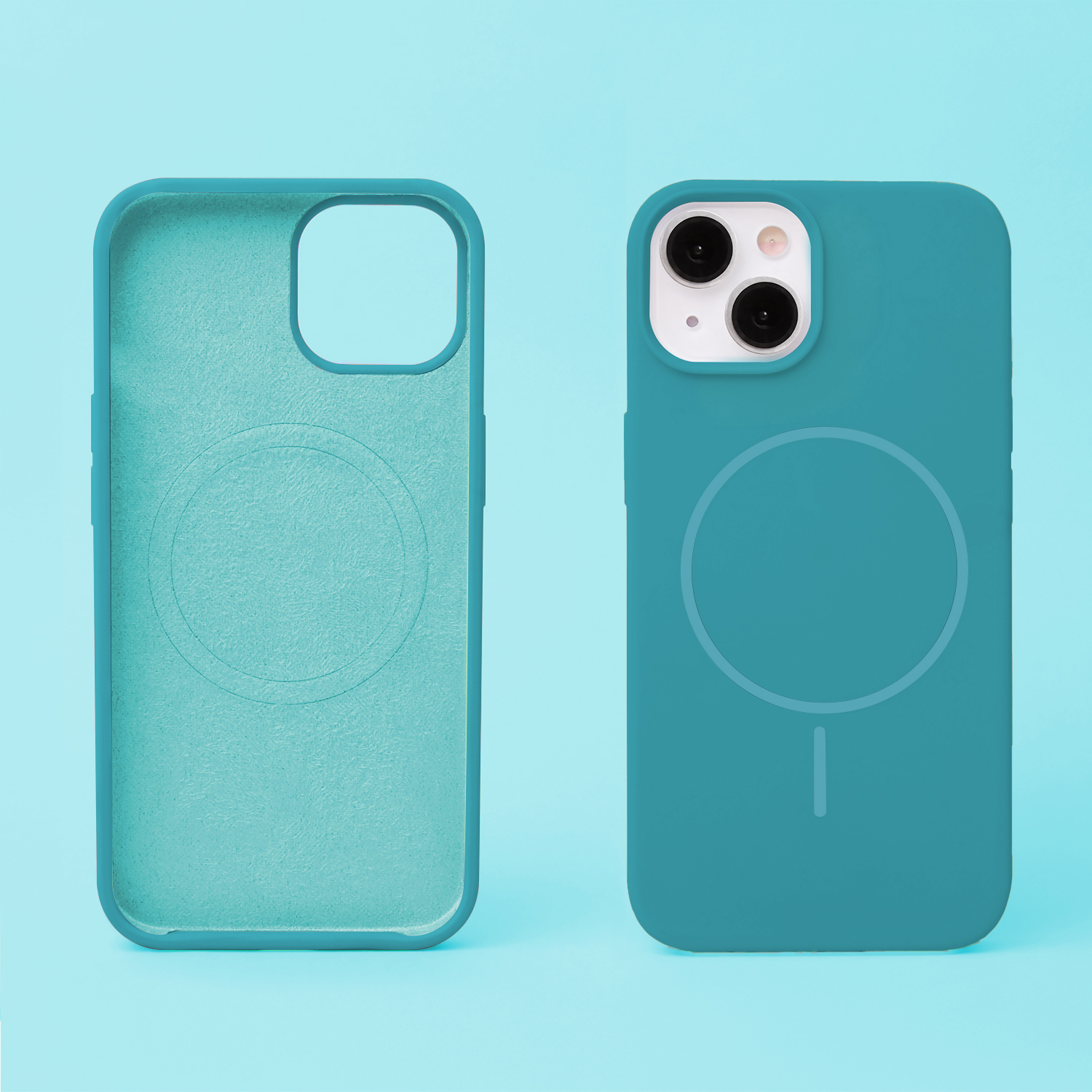 Nak�adka Silicone Thin Mag turkus Apple iPhone 16 Pro Max / 4