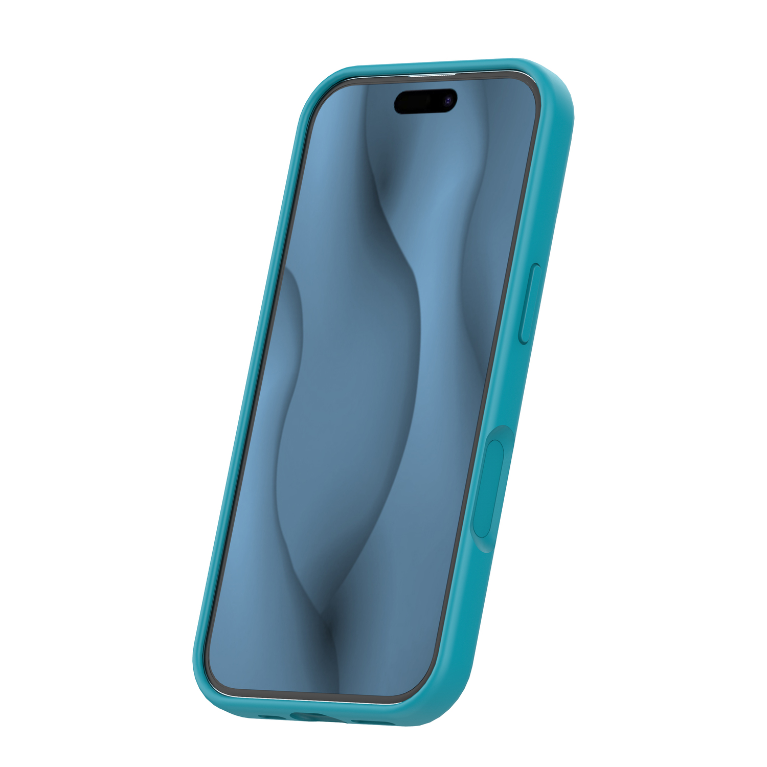 Nak�adka Silicone Thin Mag turkus Apple iPhone 17 / 2