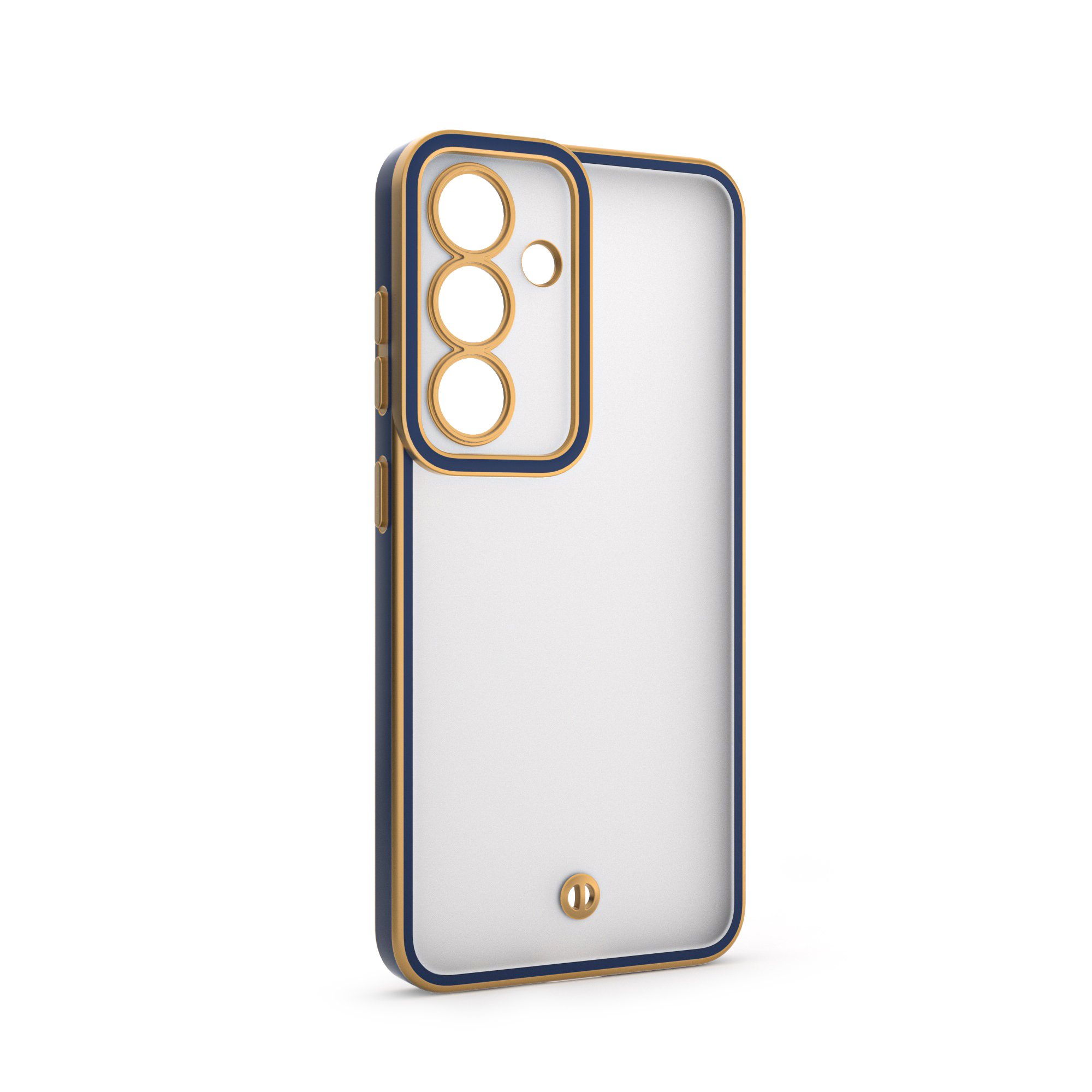 Nak�adka Silky Gold niebieska Oppo Reno 13FS 5G / 2