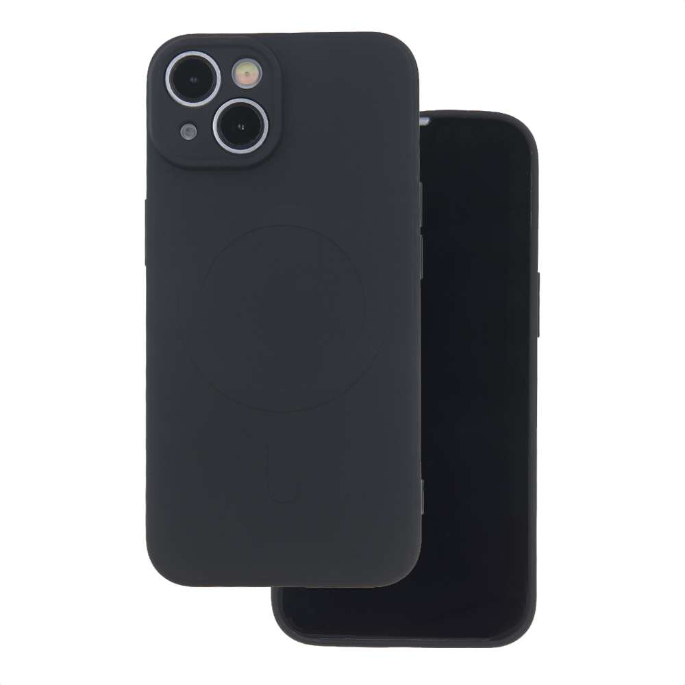 Nakadka Simple Color Mag czarny Apple iPhone 12 Pro Max (6.7 cali)