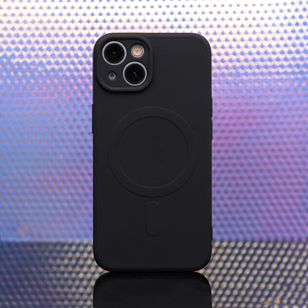 Nak�adka Simple Color Mag czarny Apple iPhone 15 Pro Max / 9