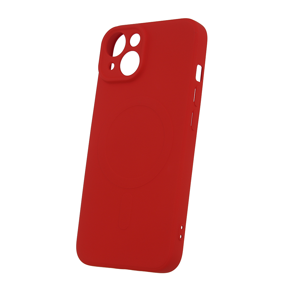 Nakadka Simple Color Mag czerwony Apple iPhone 12 6,1 cali / 2