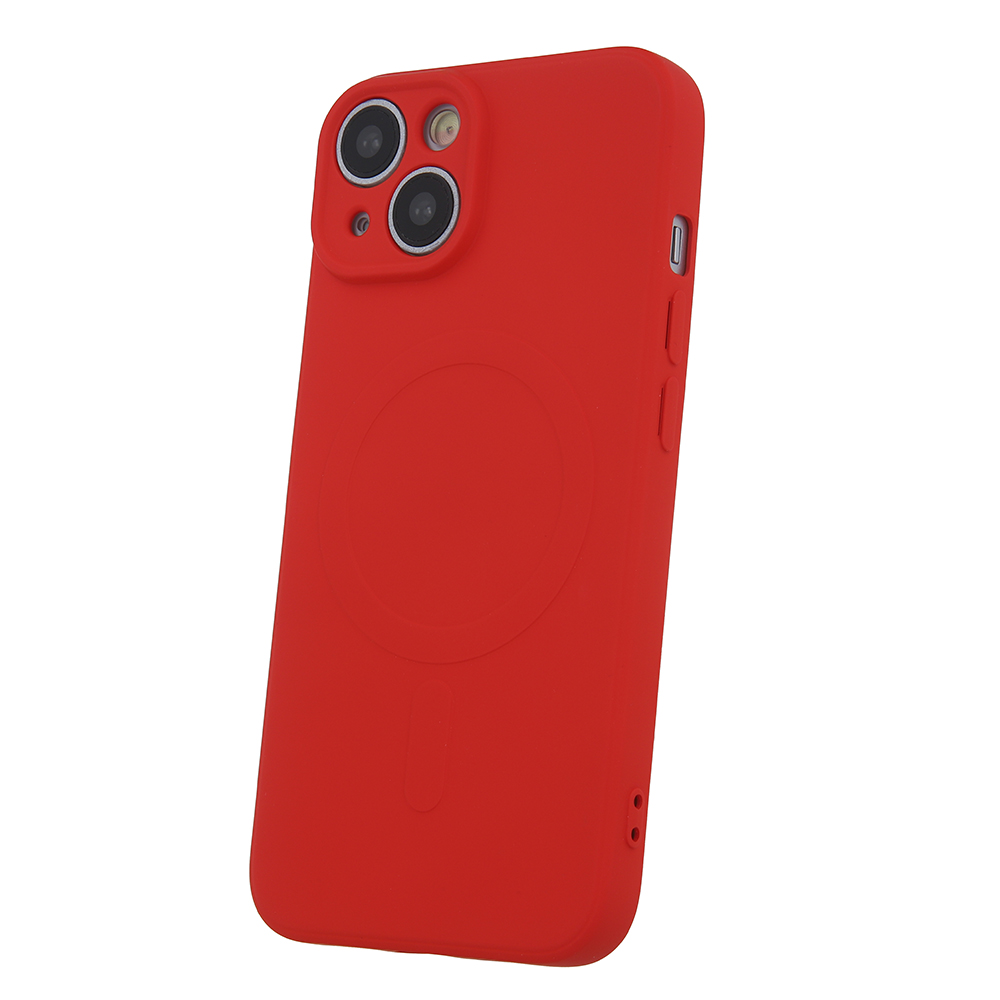 Nakadka Simple Color Mag czerwony Apple iPhone 12 6,1 cali / 3