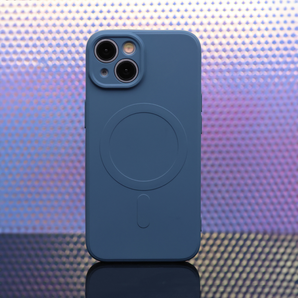 Nak�adka Simple Color Mag granatowa Apple iPhone 16 Pro / 7